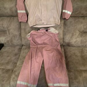Helly Hansen Pink Jumpsuit with Reflective Stripes
